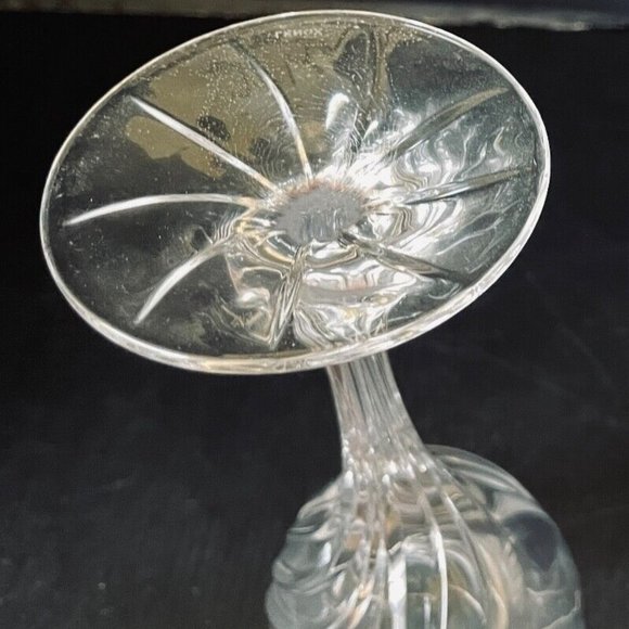 Lenox Crystal Debut Stemmed Gold Water Goblets Stems Glasses Platinum Rims 8 ½" - Picture 3 of 8